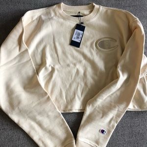 KITH women’s champion crop sweatshirt